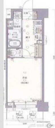 ディクス梅田東レジデンスの物件間取画像